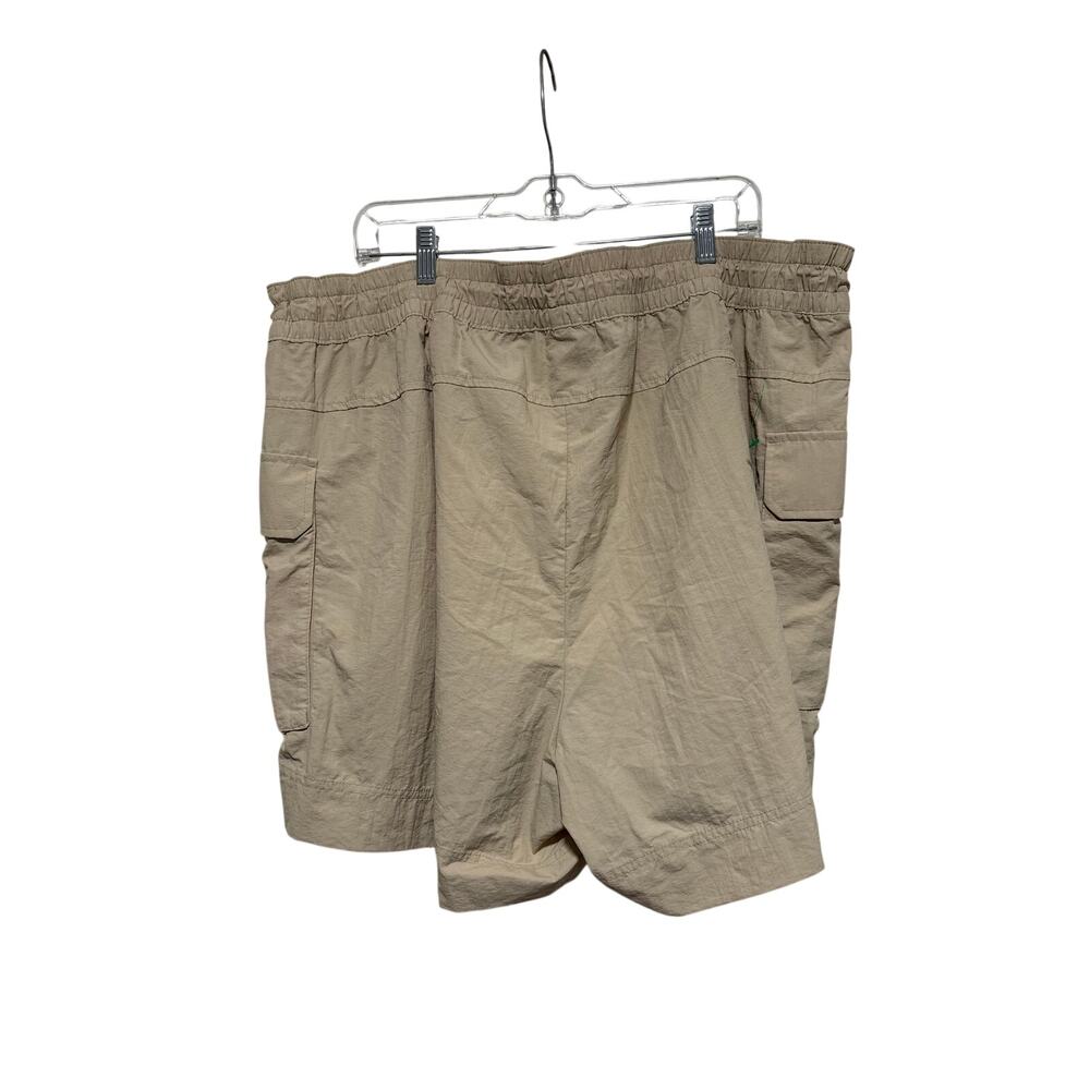 Old Navy Women's High-Rise Cargo Bermuda Shorts Khaki Tan XXL NWT - Picture 6 of 6